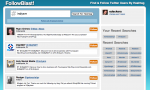 FollowBlast.com lets you find and follow other Twitter users based on their #hashtags.