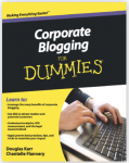 Cover of Corporate Blogging for Dummies book