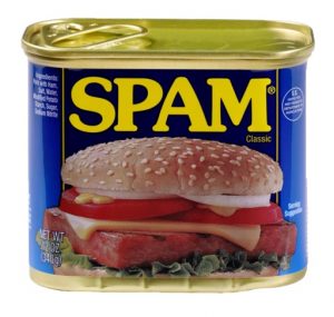 Can of Spam. This is what you're sending people on LinkedIn if you pitch them without starting a relationship.