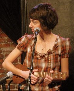 Kate Micucci appeared on seasons 6 and 7 of The Big Bang Theory, and is one half of Garfunkel & Oates. She is NOT the Prancercise lady